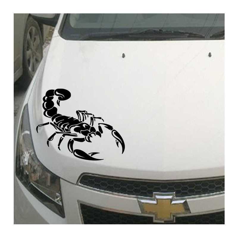 新款直销直销个性车贴 汽车拉花前后保险杠车贴 机盖划痕汽车贴纸