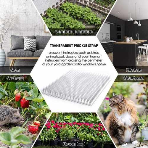 新款直销防猫刺垫刺钉防猫上床隔离驱猫网床底挡板防猫钉防猫垫防