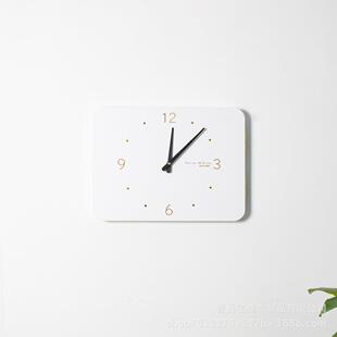 新款直销现货电表箱装饰画带钟表竖款挂钟电闸配电盒遮挡画电箱免