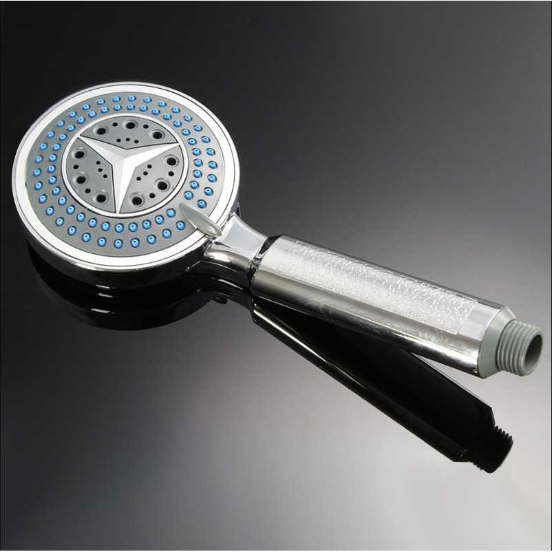 新款直销奔驰淋雨淋浴花洒喷头套装大出水浴室沐浴家用洗澡加压热
