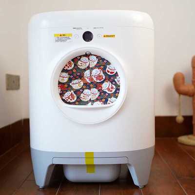 新款直销PETKIT佩奇全自动智能猫砂盆猫厕所门帘防臭配件遮挡异味