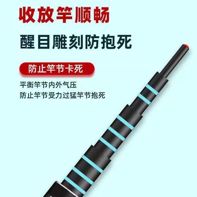 新款直销达瓦锋冴鲤鱼竿钓鱼竿28调6H19调台钓竿鲫鱼竿鱼杆手杆超