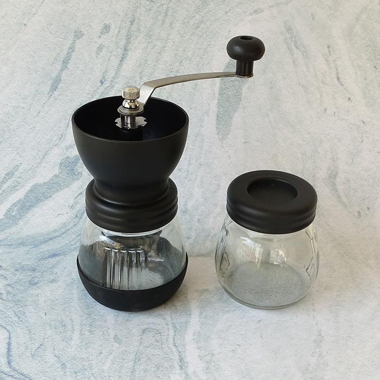 新款直销现磨手冲咖啡粉碎机手摇磨豆机手动器具手磨咖啡机咖啡豆