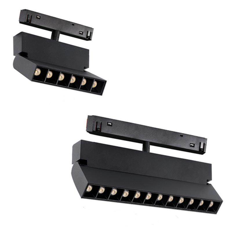 新款直销磁吸轨道灯嵌入式 智能射灯家用无主灯客厅照明暗藏导轨,家装灯饰光源,轨道灯,淘宝优惠券,粉丝福利购,淘宝优惠卷