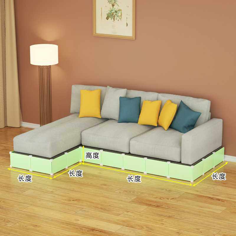 新款直销沙发底下挡条底部空隙挡板防猫儿童床底防尘宠物围栏狗狗