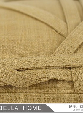 样板房棉麻不规则花形个性u抱枕民宿风客厅沙发条形编织装饰方枕