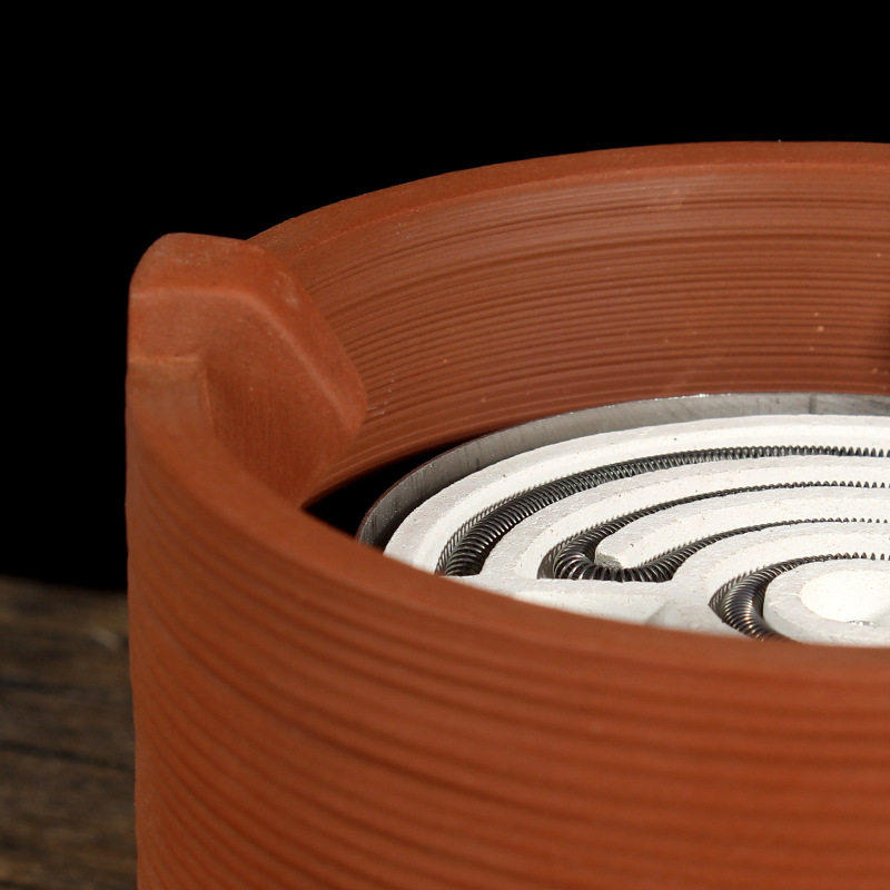 潮州朱泥砂铫壶藤提烧水壶煮茶壶电丝炉电炭炉功夫V茶炉家用套装,餐饮具,煮茶炉,淘宝优惠券,粉丝福利购,淘宝优惠卷