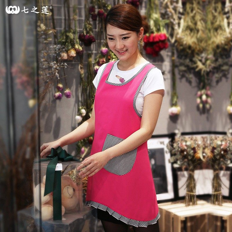 时尚女士围裙高档商用员工工作服家用厨房画画烘培奶茶Y店饭店围,家庭/个人清洁工具,围裙,淘宝优惠券,粉丝福利购,淘宝优惠卷