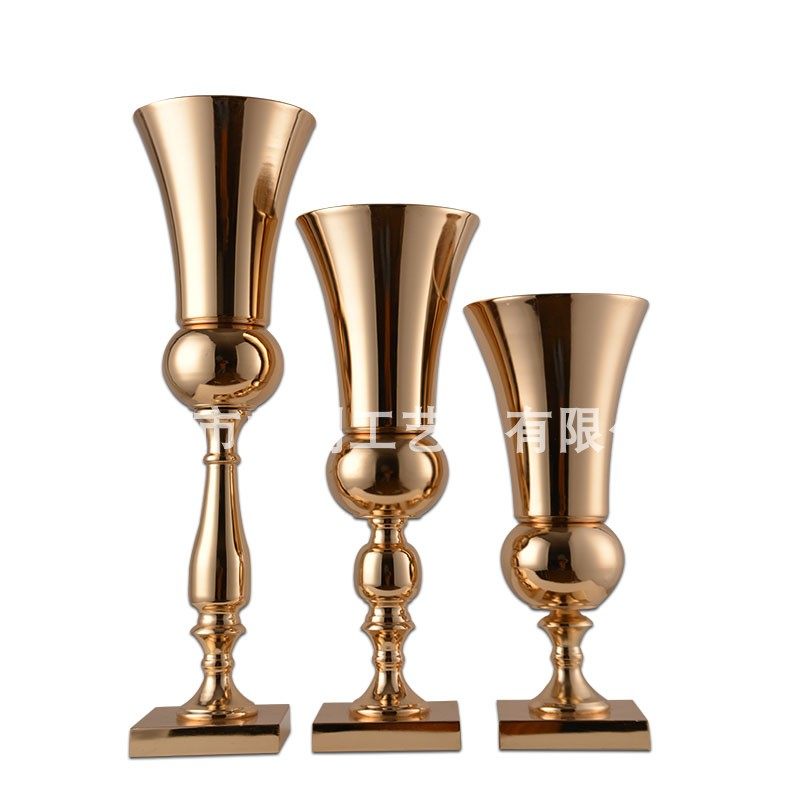 创意婚庆道具金色路引婚礼现场布置装饰插花器P茶几电视柜花瓶摆,节庆用品/礼品,路引,淘宝优惠券,粉丝福利购,淘宝优惠卷