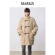 帕丁顿熊时尚 MARIUS Emate通勤系列 泰迪系列牛角扣立领长大衣