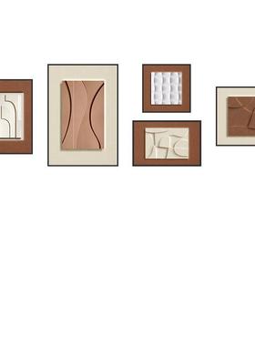 现代客厅背装画高级感沙景墙组合画饰高档抽象CEY艺术发挂画卧室