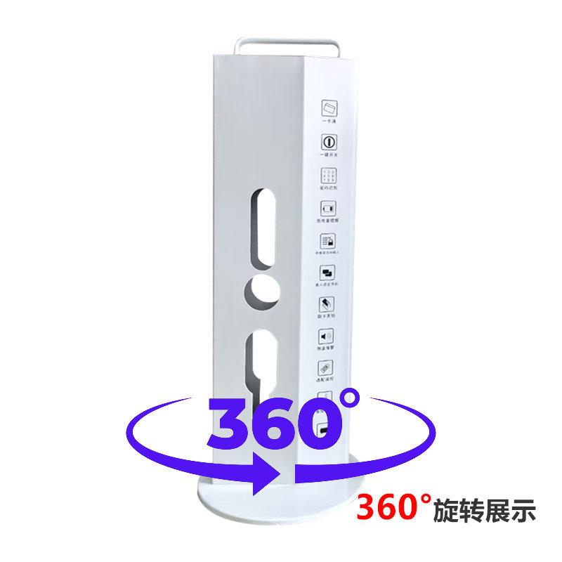 可旋展示架五O金锁具展示无品牌/智锁能指转纹密码锁印制LGO便携图片