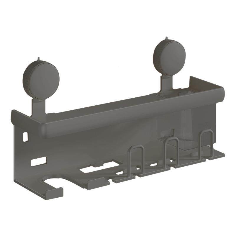 枪色灰牙刷置牙刷置物物架浴室吹架风机支架卫生间口壁挂式洗漱杯,收纳整理,书桌收纳置物架,淘宝优惠券,粉丝福利购,淘宝优惠卷