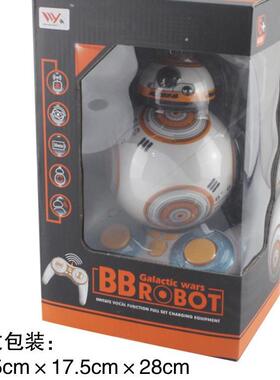 儿童玩具厂家具星灯球BB之战原力智719能8遥控机器人玩跳舞旋转带