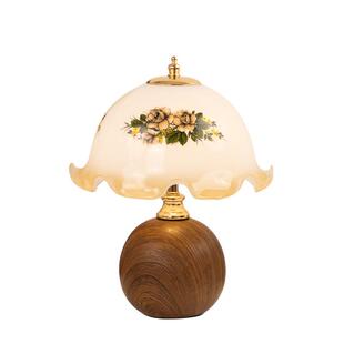 感法式复中古台灯主卧室头古灯新中式侘59577寂风设床计师轻奢高