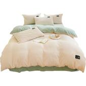 珊瑚绒四件套冬季 加厚保暖法兰绒床单被套南通床上三件套