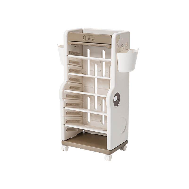 英禾儿童书架桌面可移动家用收纳架落地整理简易柜子宝宝收纳