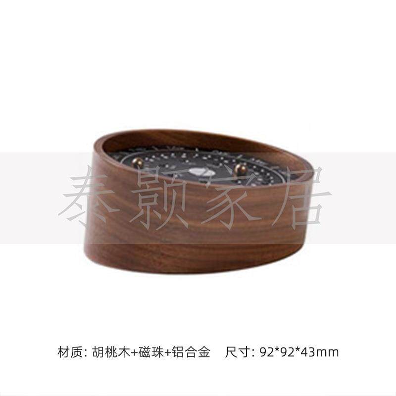 装饰款售楼部书桌组合键盘摆件简约办公桌机械垫签字笔日历样板房