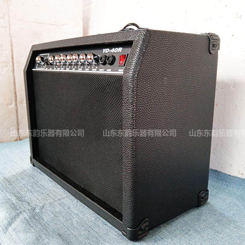 40w电吉他音箱木吉他音箱民谣弹唱音响带失真双孔支持话筒耳机