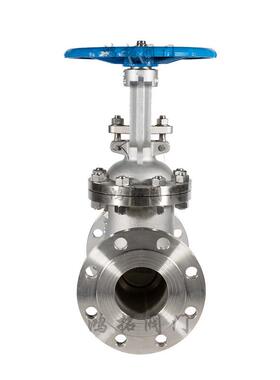 304316双向手轮不锈钢法兰闸阀Z41W-16P硬密封DN80国标耐高温阀门