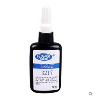 U紫V胶水强力无胶影胶金属粘玻璃胶进口UV胶茶几线胶光学外光敏水