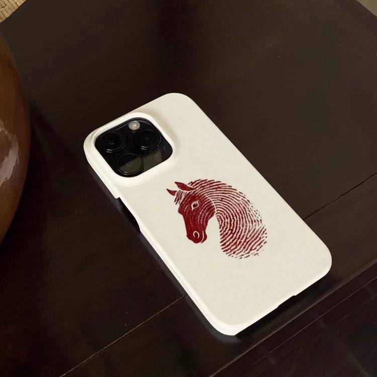 指纹马适用苹果17pro手机壳16promax15磁吸14硬壳13/12耐脏软壳11,个性定制/设计服务/DIY,手机壳/保护套定制,淘宝优惠券,粉丝福利购,淘宝优惠卷