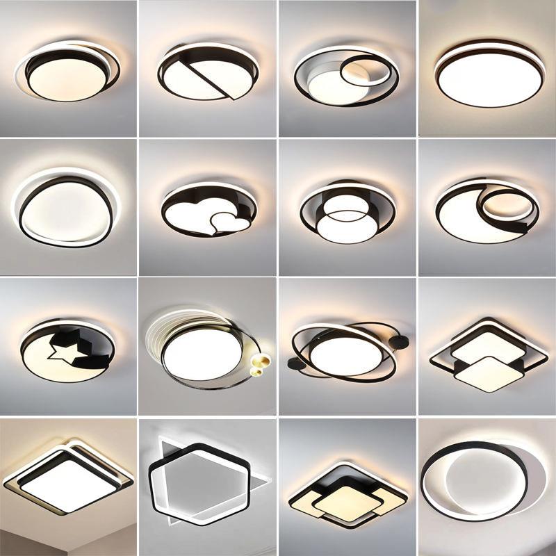 卧室灯led吸顶灯简约现代主卧灯房间灯网红灯饰书房创意灯具大全