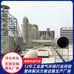 喷淋塔 环保设备废气除臭装置污水处理厂臭气净化碱洗喷淋塔厂家