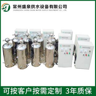 厂家直销变频恒压供水设备 不锈钢水箱消毒器 无负压供水设备