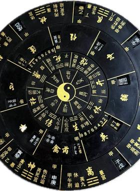 梵砂遁甲奇门罗盘专业风水盘高精度活解阴阳两面活用罗盘测运布局
