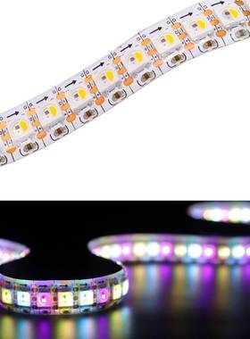 SK6812RGBWLED灯带5050RGB3060144暖白白光幻彩灯带5V