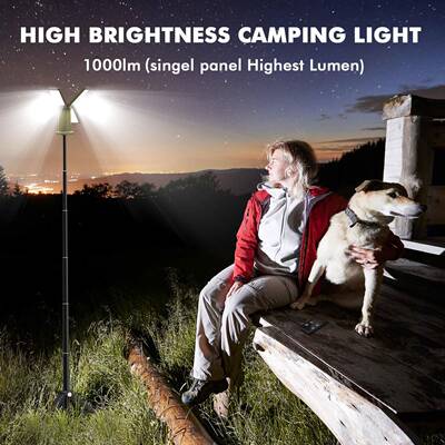 三脚伸缩支架野营灯14000mAh可充电户外野营灯IPX5防水LED工