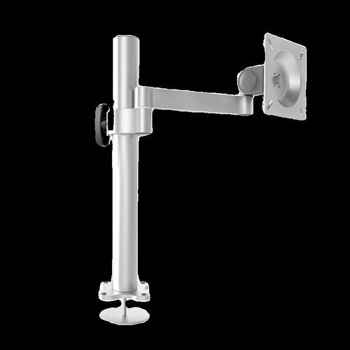 桌面办公显示器支架锁孔式安装电脑桌显示器机械臂旋转升降支架