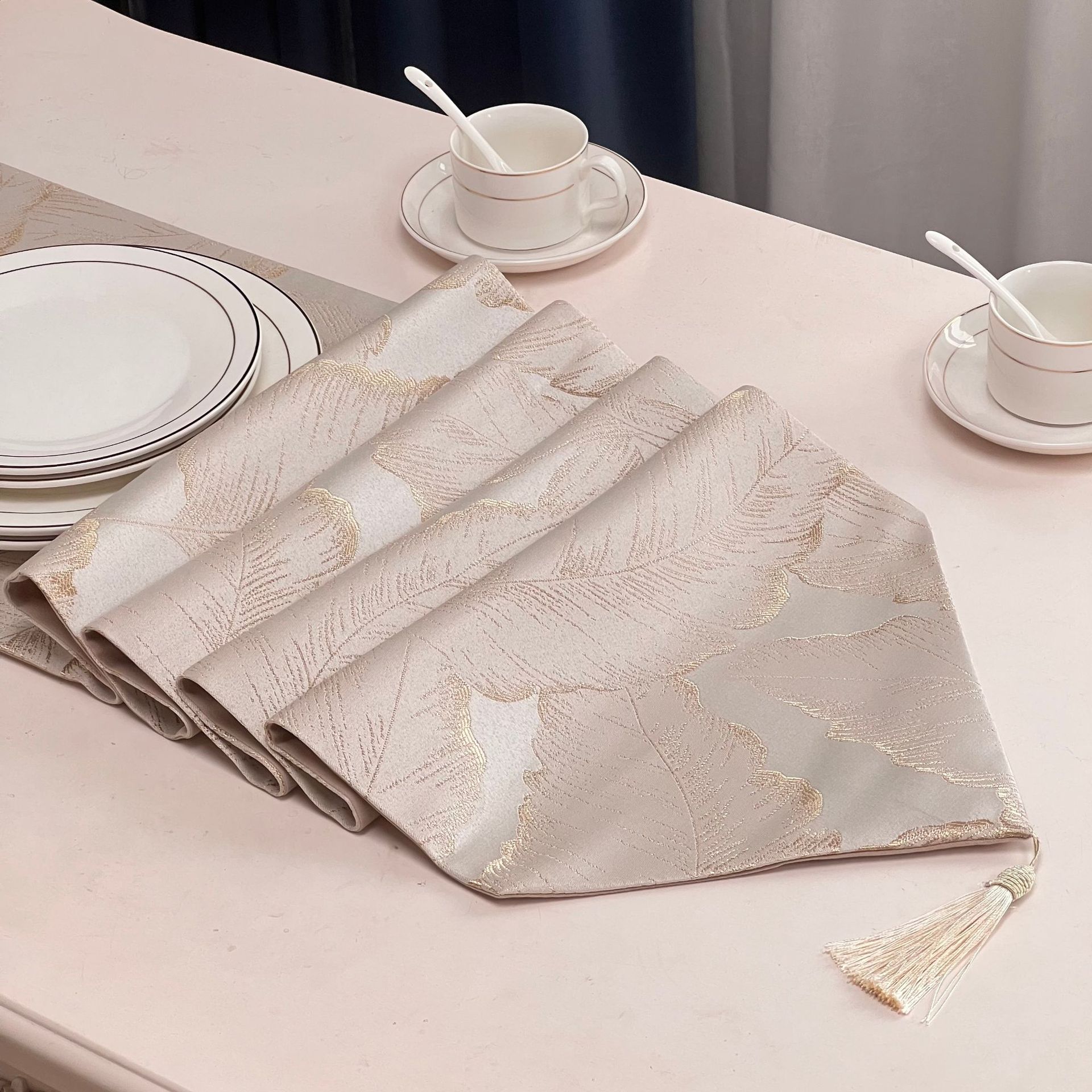 简约现代欧式桌旗餐桌餐厅茶几轻奢桌旗商务场五斗柜茶桌旗