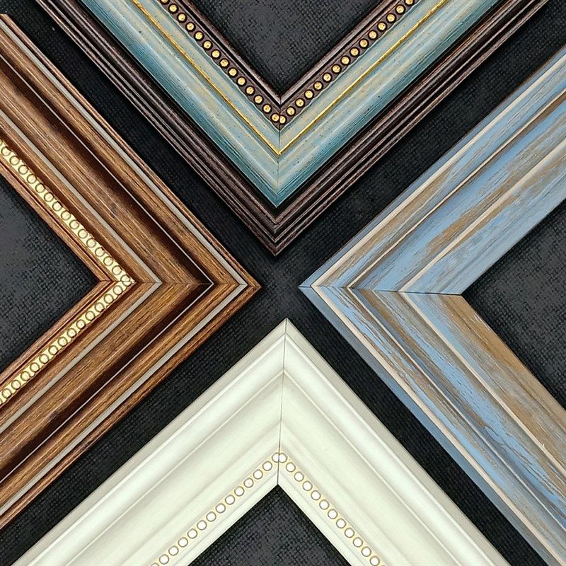 欧式油画外框广告画框定制海报框装裱框外框油画装饰相框定做挂墙