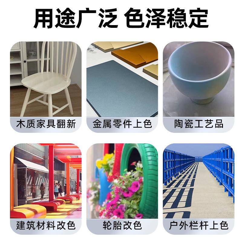 400ml白色自动手摇自喷漆汽车涂鸦家用金属防锈补色改色墙面油漆