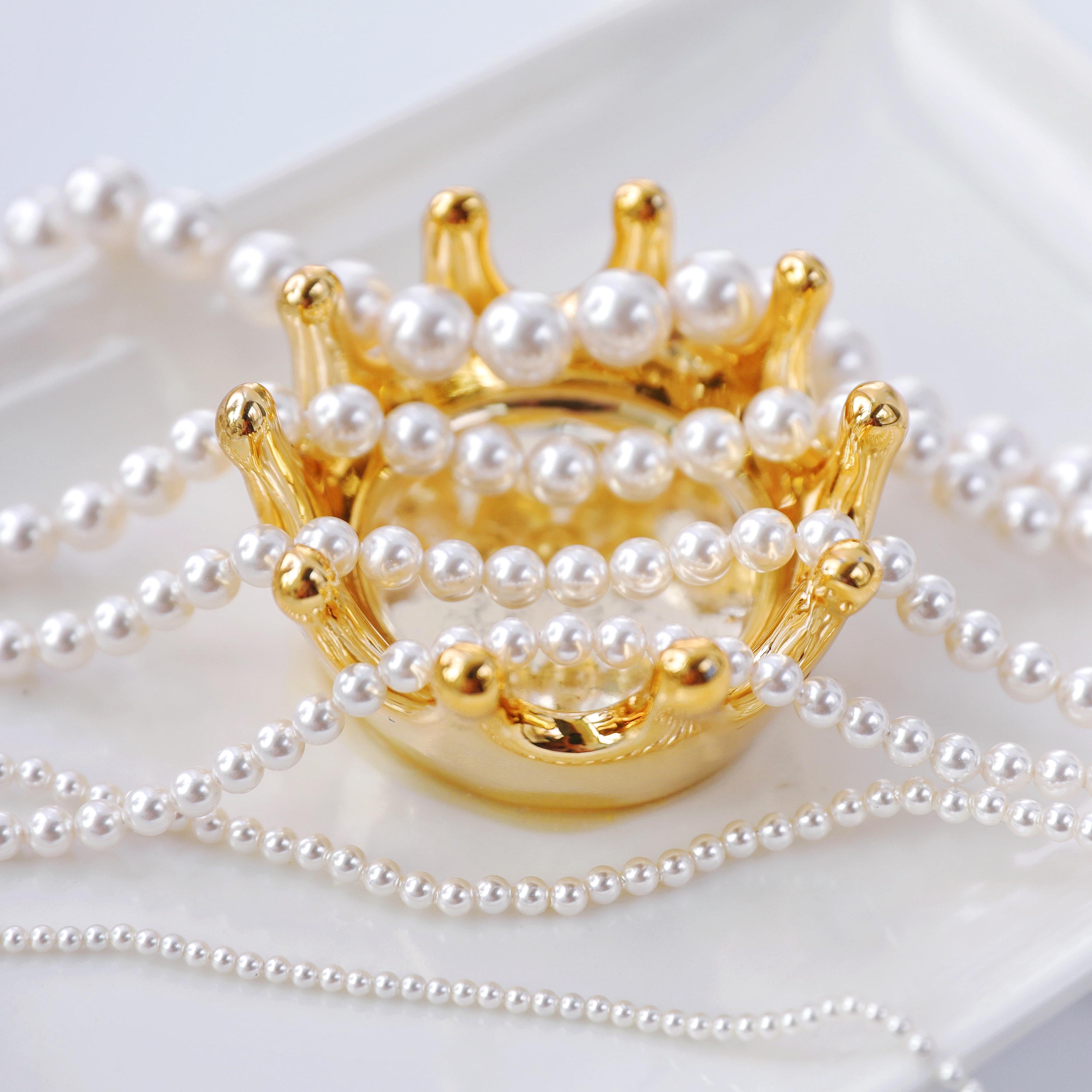 奥地利进口施家5810通孔正圆珍珠650奥白珍珠白珠子DIY散珠2-8mm