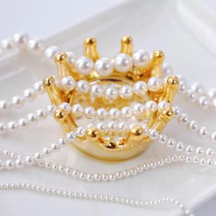 奥地利进口施家5810通孔正圆珍珠650奥白珍珠白珠子DIY散珠2-8mm