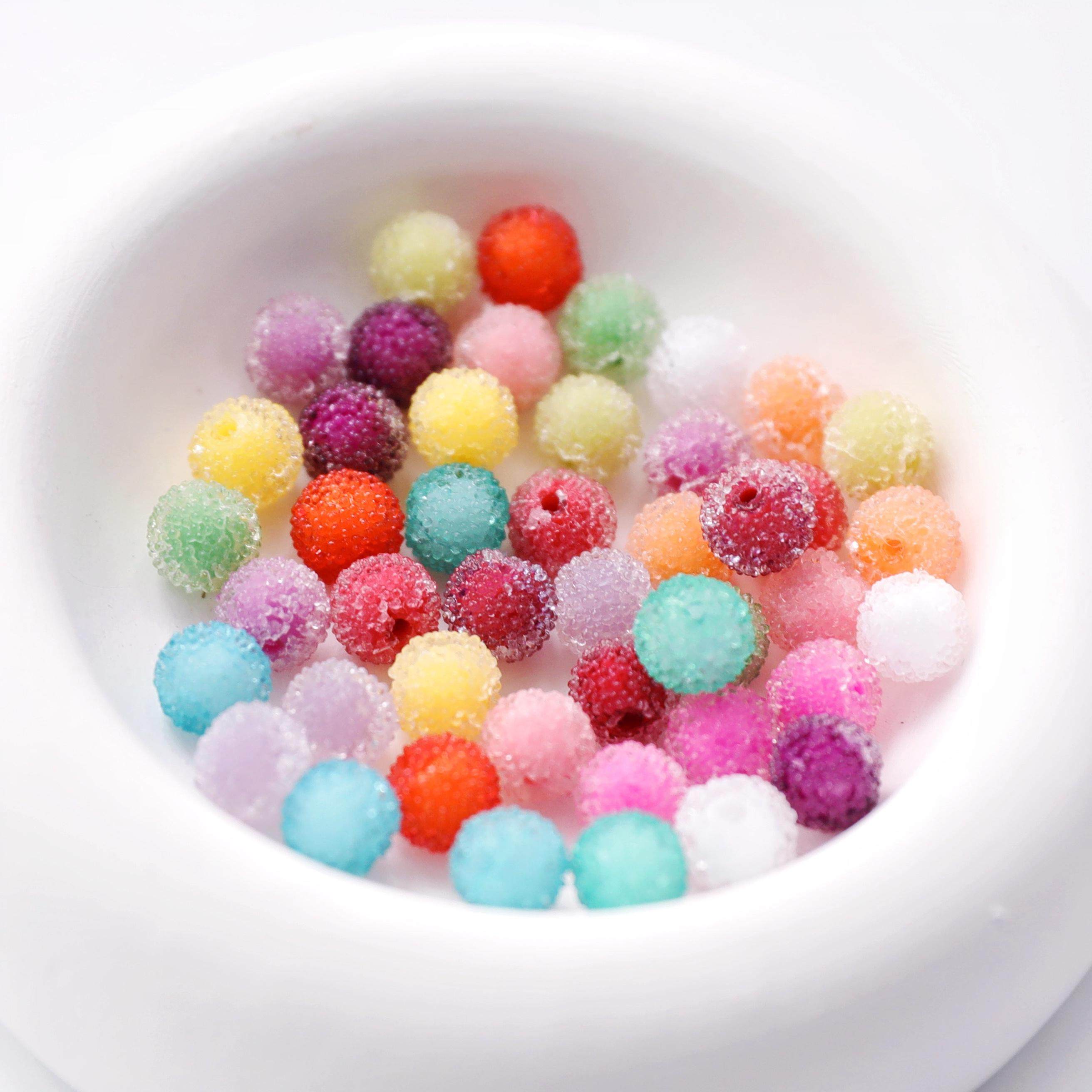 日系迷你可爱彩色8mm仿砂糖糖果珠子通孔diy耳钉吊坠服装饰品配件,饰品/流行首饰/时尚饰品新,其他DIY饰品配件,淘宝优惠券,粉丝福利购,淘宝优惠卷