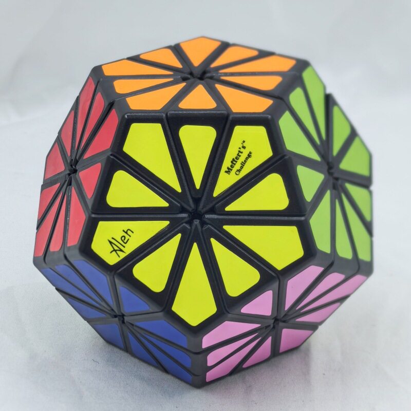 Meffert's 乌尔麦菲特菊花五魔方十二面体 pyraminx crystal Cube