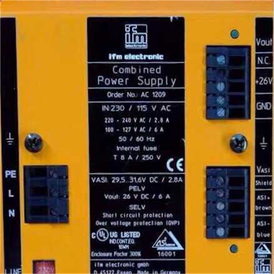 【汇生 】IFM AC1209 易福门全新AS-i电源模块 26VDC【议价】