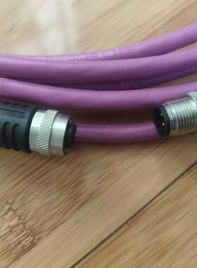 5米贝加莱PLC通信紫色连接线X67CA0X01.0050（反映电子）