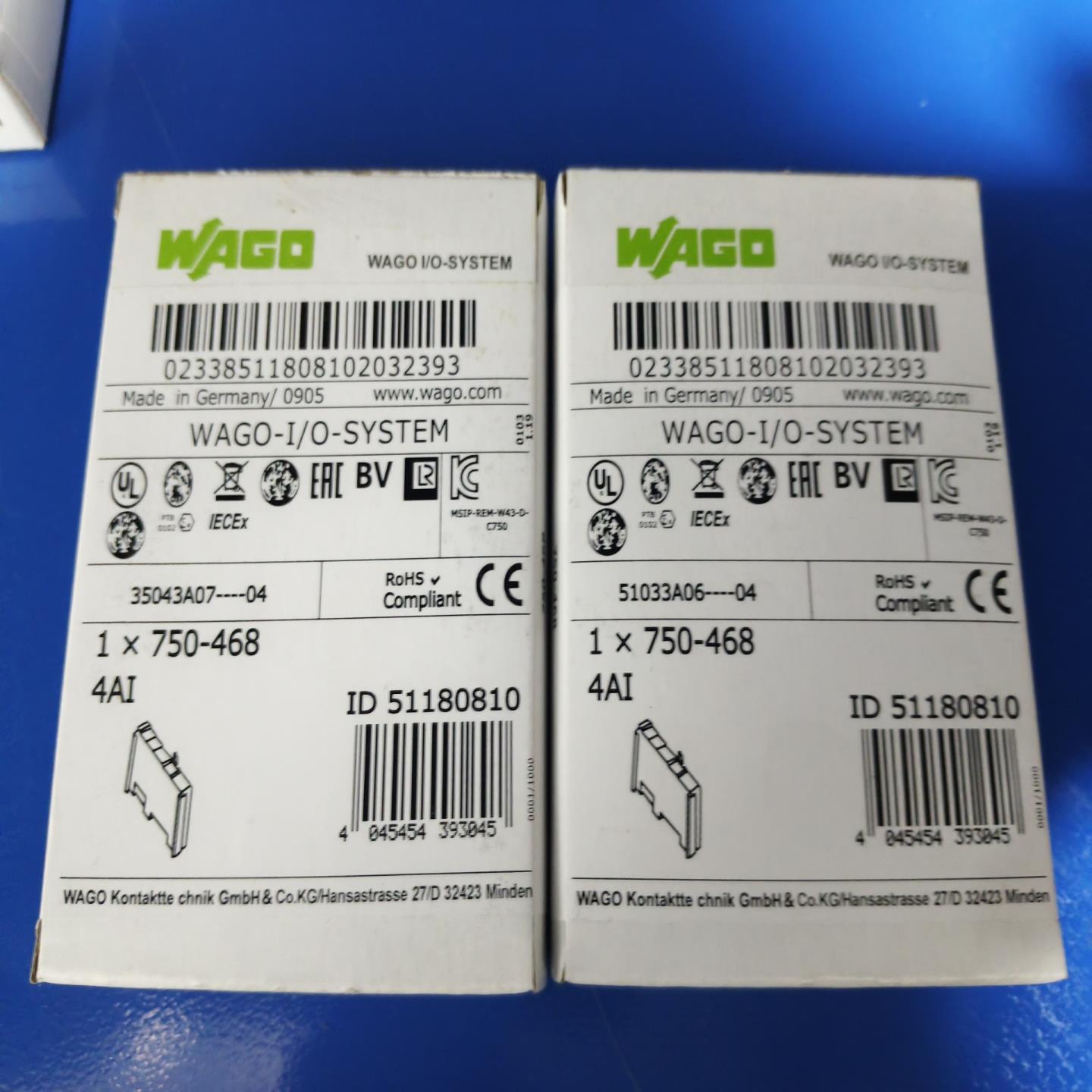 WAGO万可模块750－468~议价