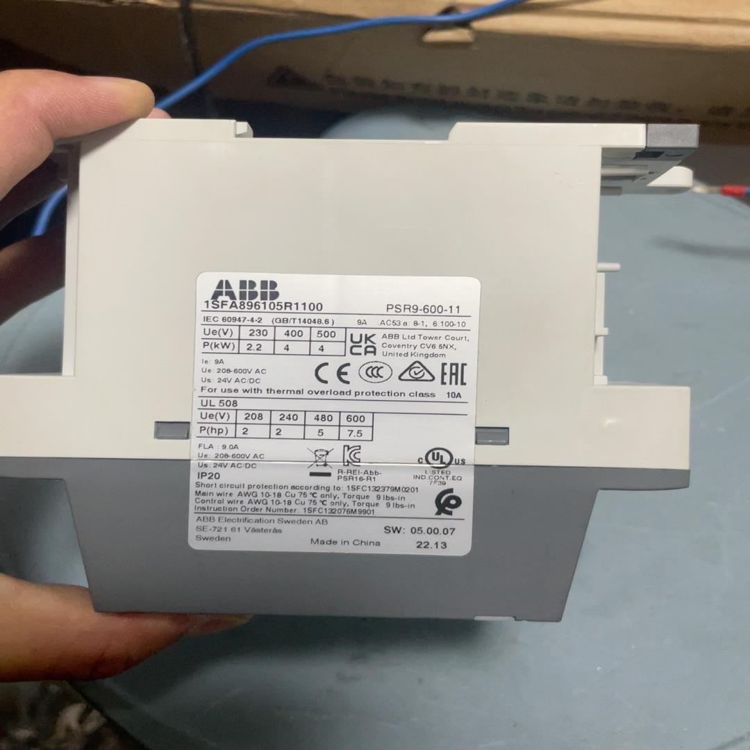 psr9-600-11 abb软启动器 9成新 (崽崽配件）