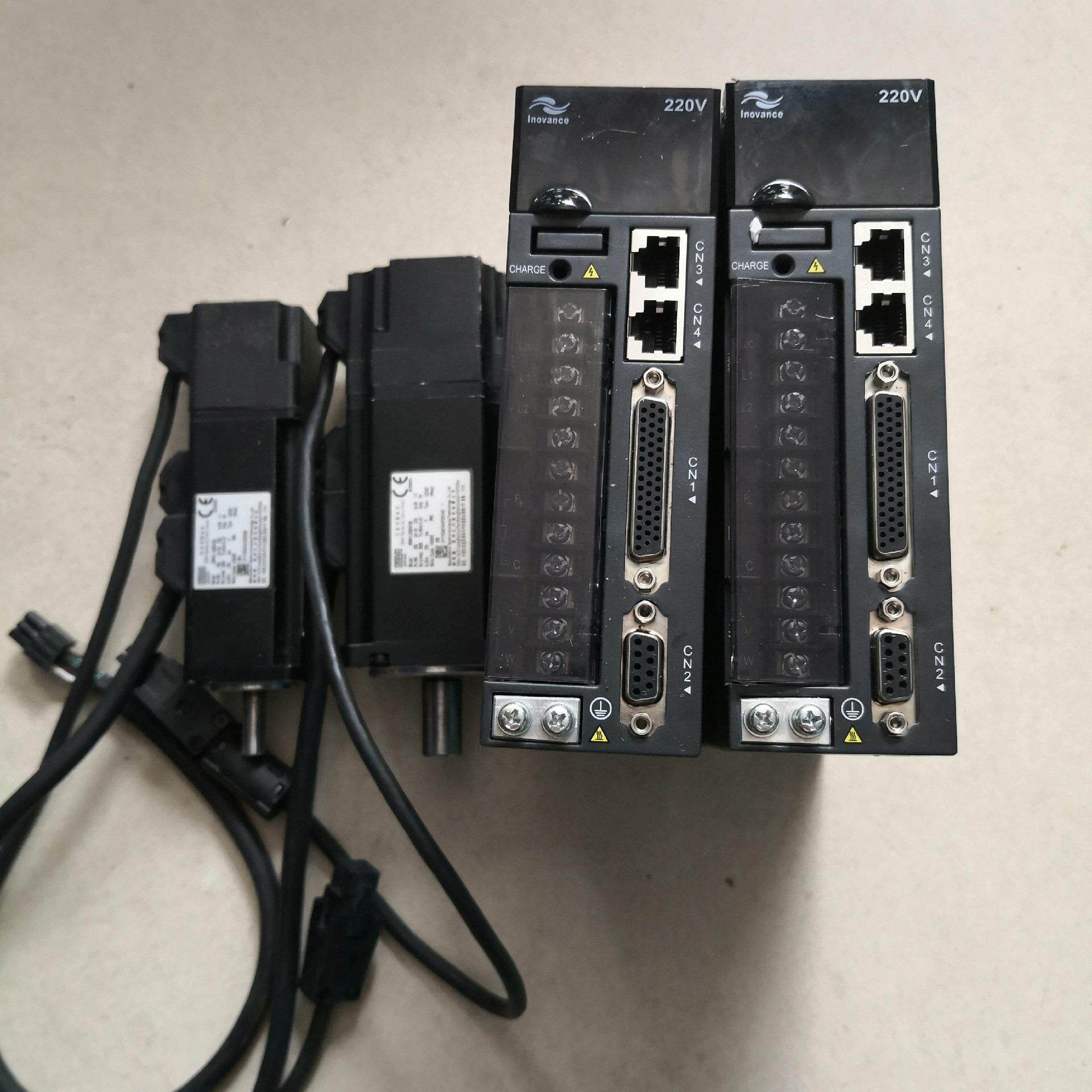 【汇生】汇川伺服电机200W，100W套装，lS620PS1R6Ⅰ，【议价】