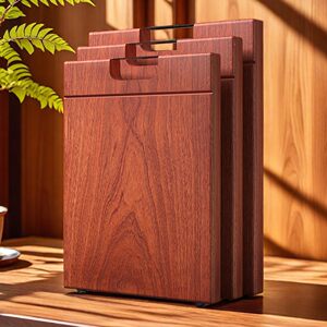 【逸园】正宗非洲进口乌檀木整木抗菌防霉砧板大号特大号菜板