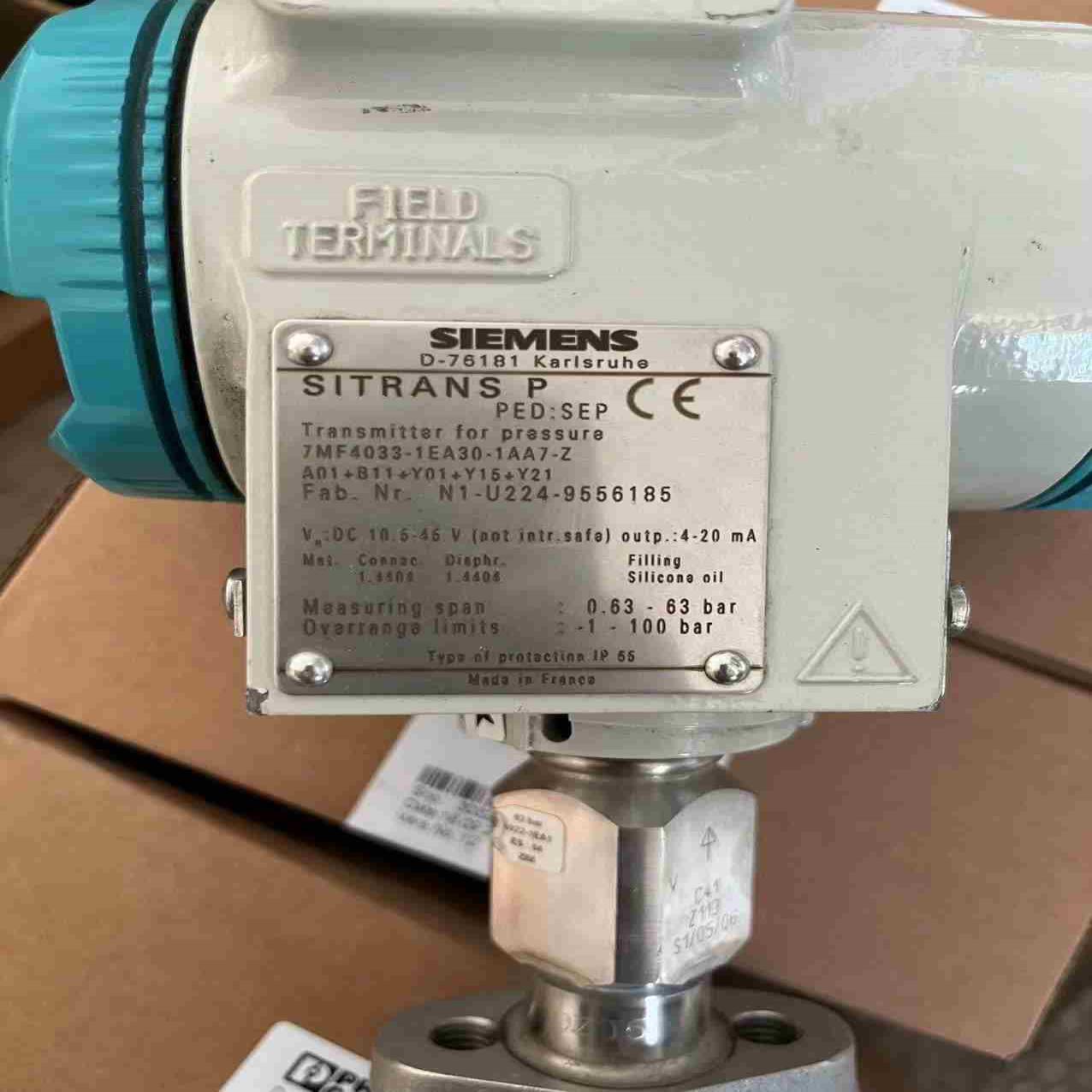 议~压力变送器，7MF4033-1EA30-1AA7未