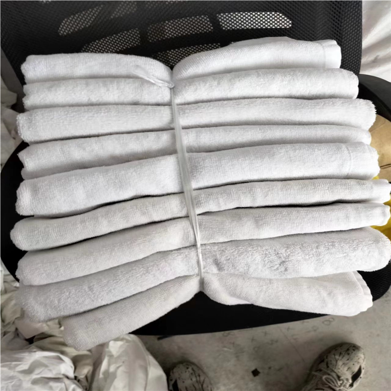 工业抹布纯棉擦机布酒店二手破损毛巾浴巾吸水吸油不掉毛全国包邮
