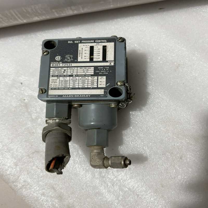 AB 罗克韦尔压力传感器 836T-T252J,实物图片,功(gg设备)