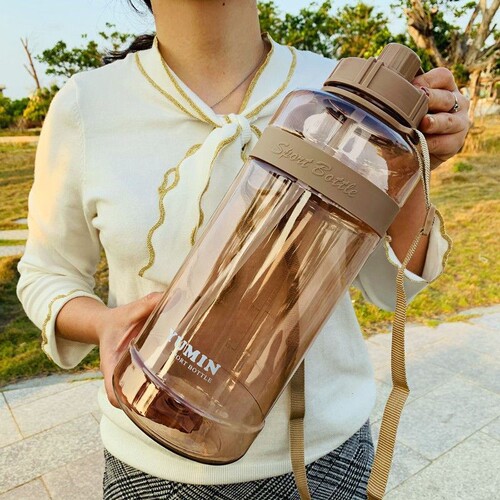 超大容量3000ml太空杯耐摔防爆杯健身户外水瓶大水杯耐高温泡茶杯